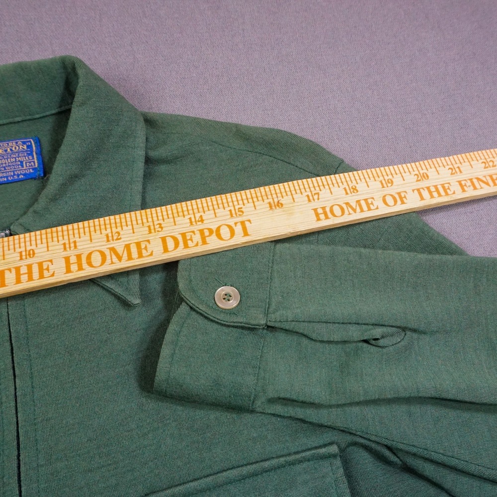 Pendleton Green Button-Up Shirt - image 6